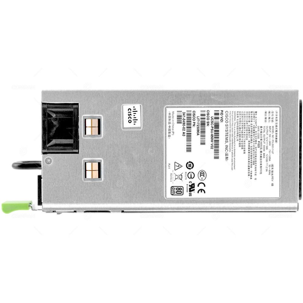 UCSC-PSU-650W CISCO 650W AC POWER SUPPLY FOR CISCO C-SERIES SERVERS